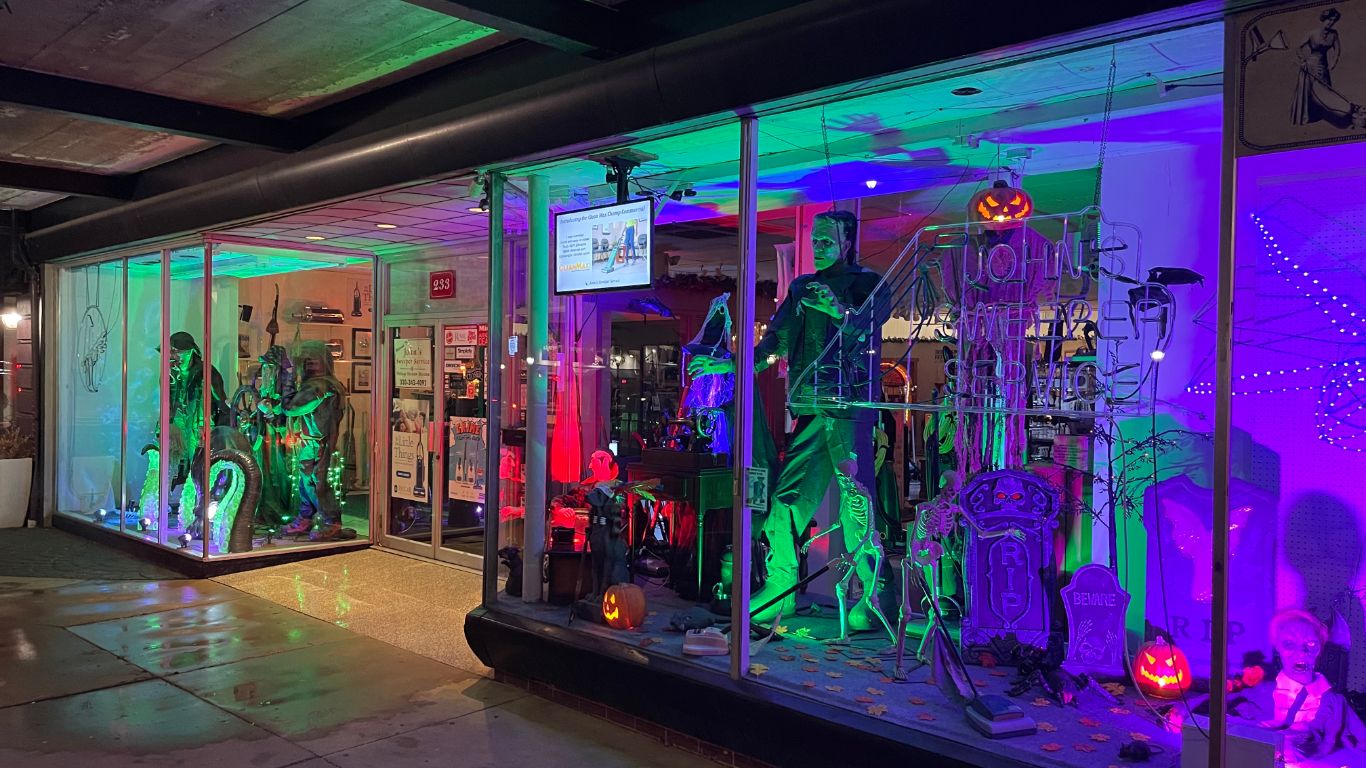 halloween at Johns Sweepers