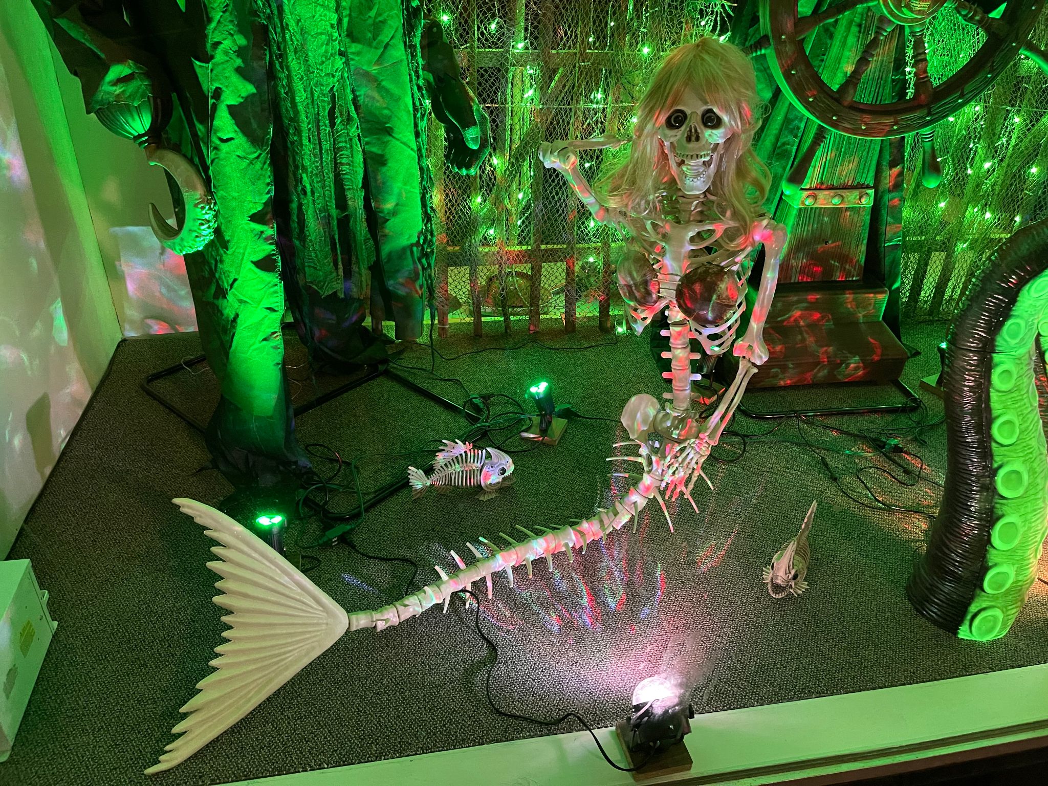 skeleton mermaid